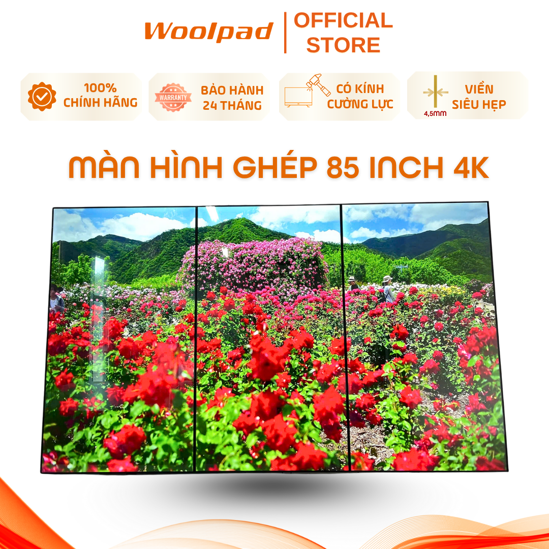 Màn hình ghép 85inch 4K Woolpad