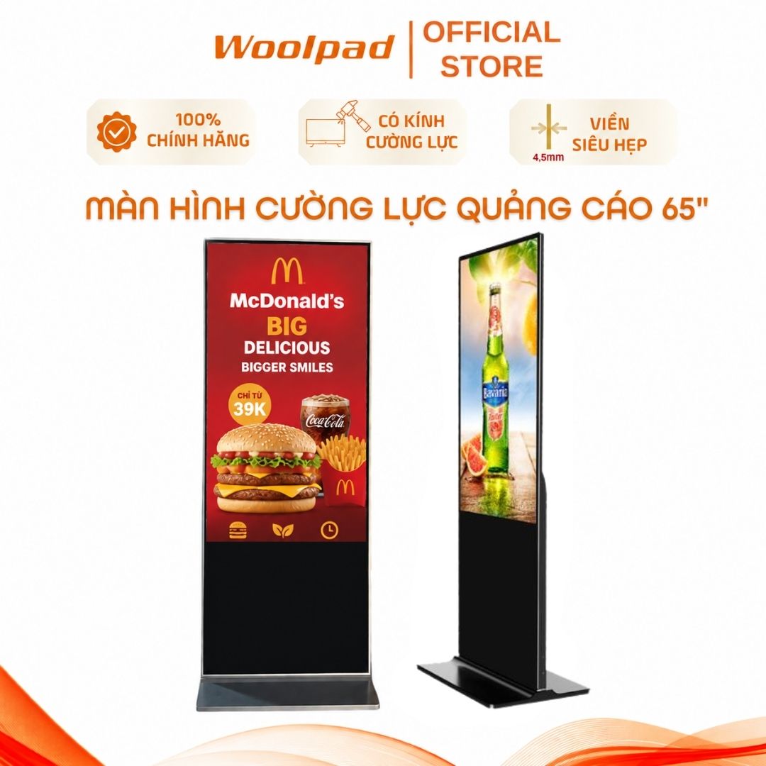 Màn hình quảng cáo 65inch WOOLPAD