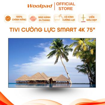 Màn hình cường lực 4K 75inch WOOLPAD