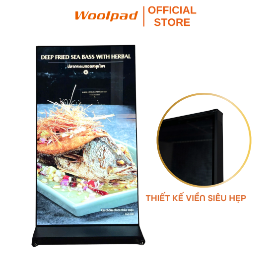 Màn hình quảng cáo chân đứng 85inch WOOLPAD