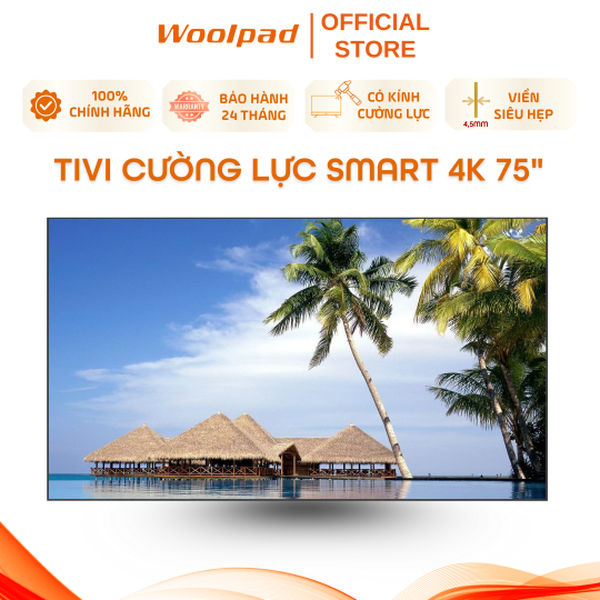 Màn hình cường lực Woolpad 85inch Smart 4K