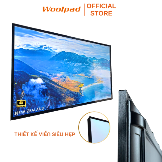 Màn hình cường lực Woolpad 65inch Smart 4K