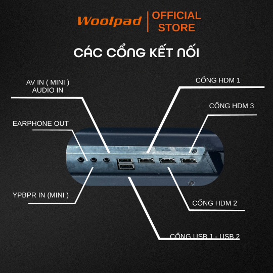 Màn hình cường lực Woolpad 98inch Smart 4K